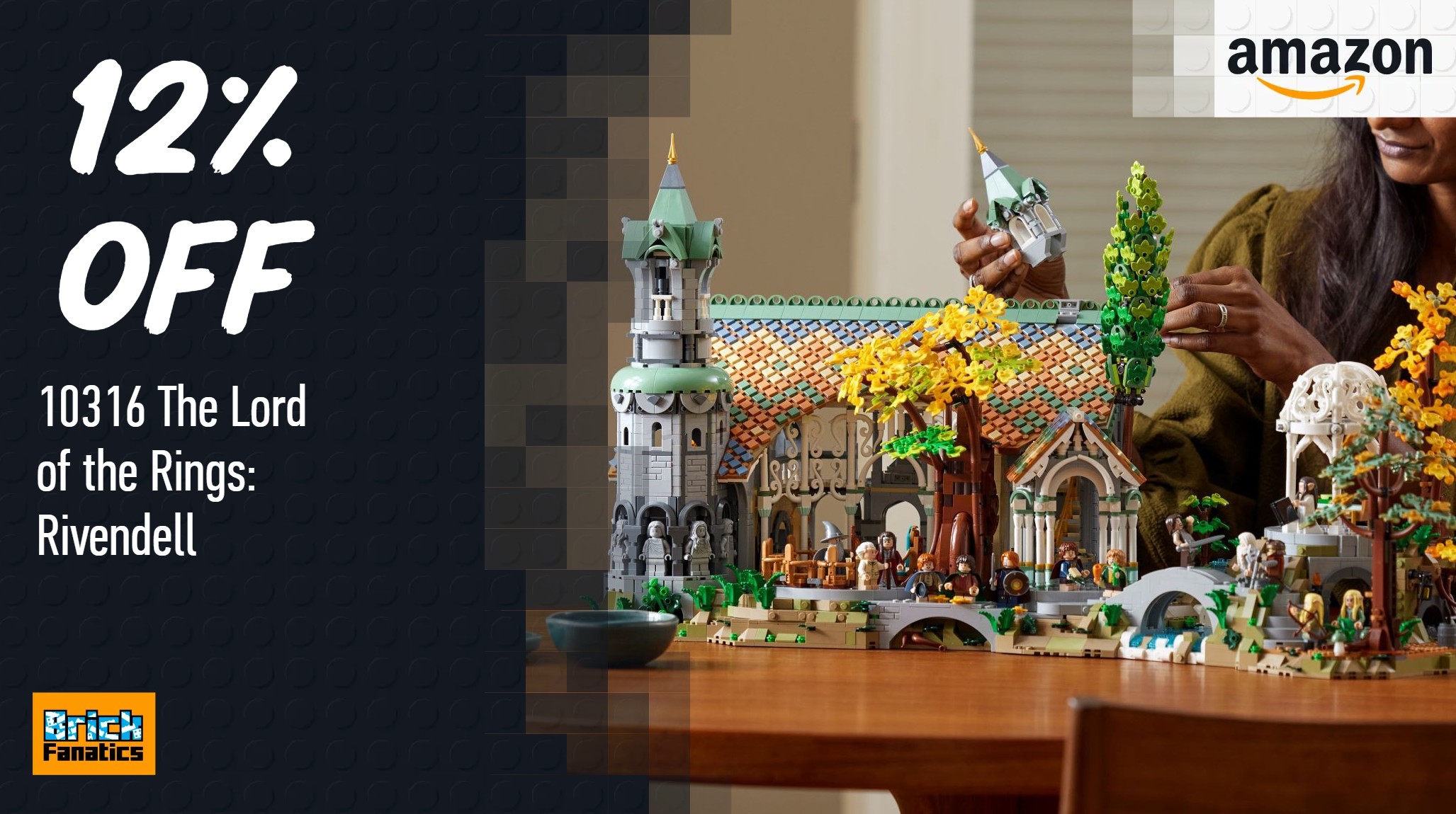 Save over £50 on LEGO The Lord of the Rings Rivendell
