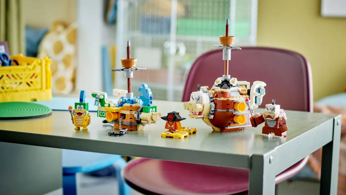 LEGO Super Mario 71427 Larry’s and Morton’s Airships Expansion Set revealed