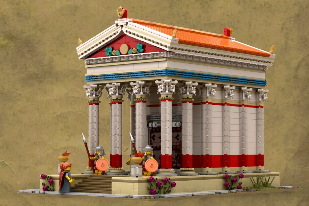 LEGO Ideas Ancient Roman Temple 1 1024x682