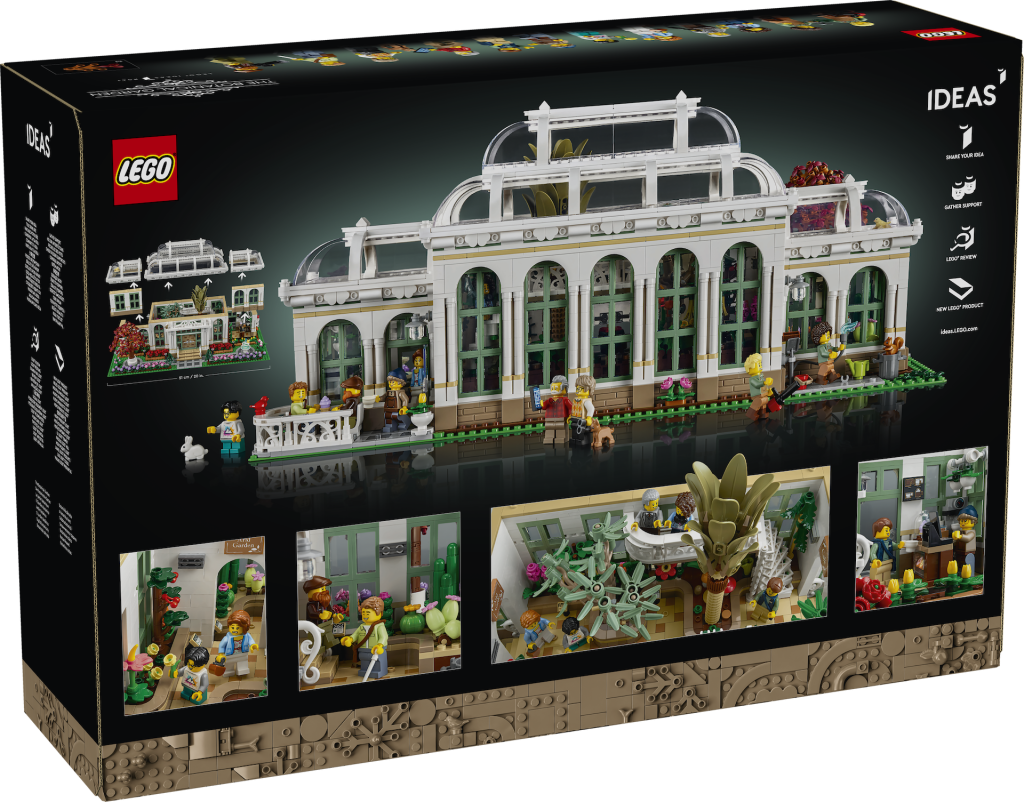 LEGO Ideas 21353 The Botanical Garden 2 1024x802