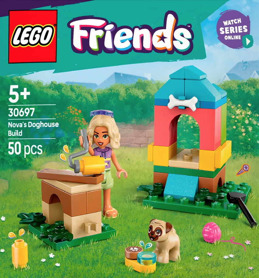 LEGO Friends 30697 Novas Doghouse Build