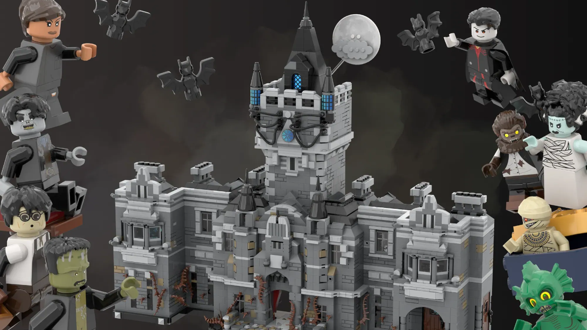 Monsters and theme parks mix in latest LEGO Ideas pitch
