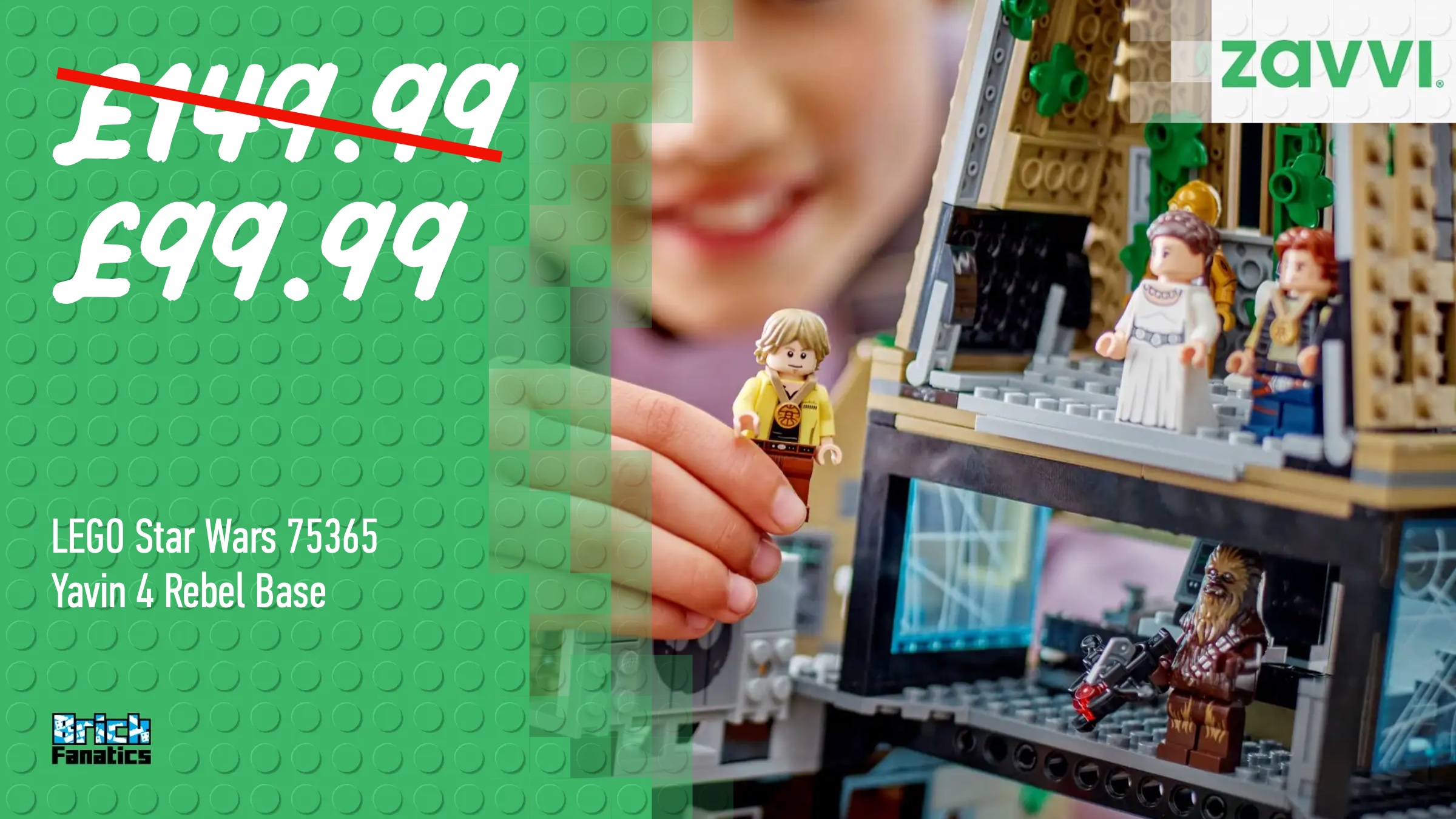 Save a third on LEGO Star Wars Yavin 4 Rebel Base