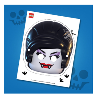 LEGO VIP reward Spider Lady Halloween Mask