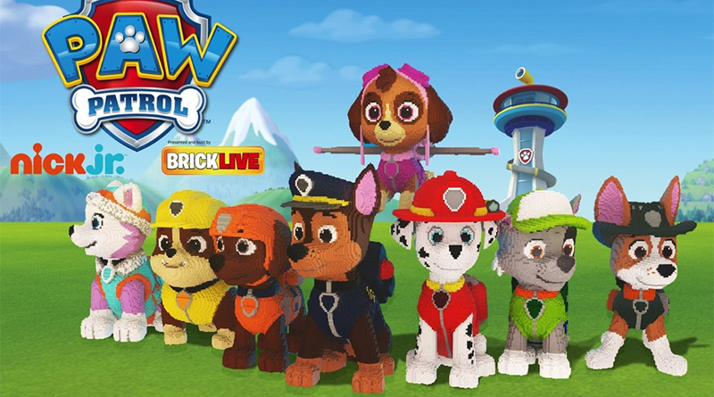 BRICKLIVE and Nickelodeon sign deal for PAW Patrol exhibits