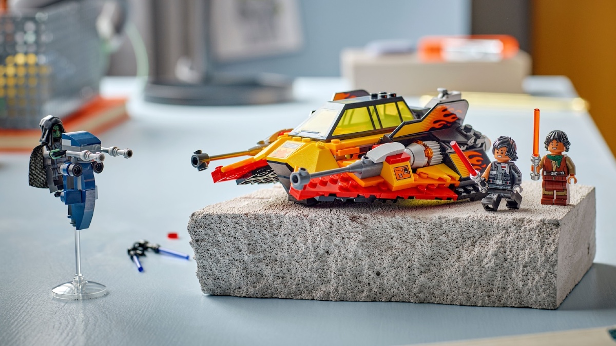 LEGO Star Wars Rebuild the Galaxy 75414 The Force Burner Snowspeeder revealed