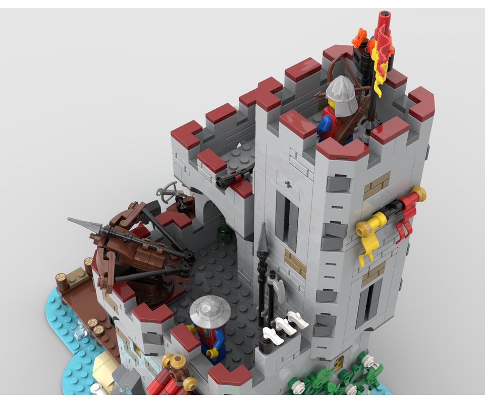 LEGO Medieval Seaside Market Tower 5
