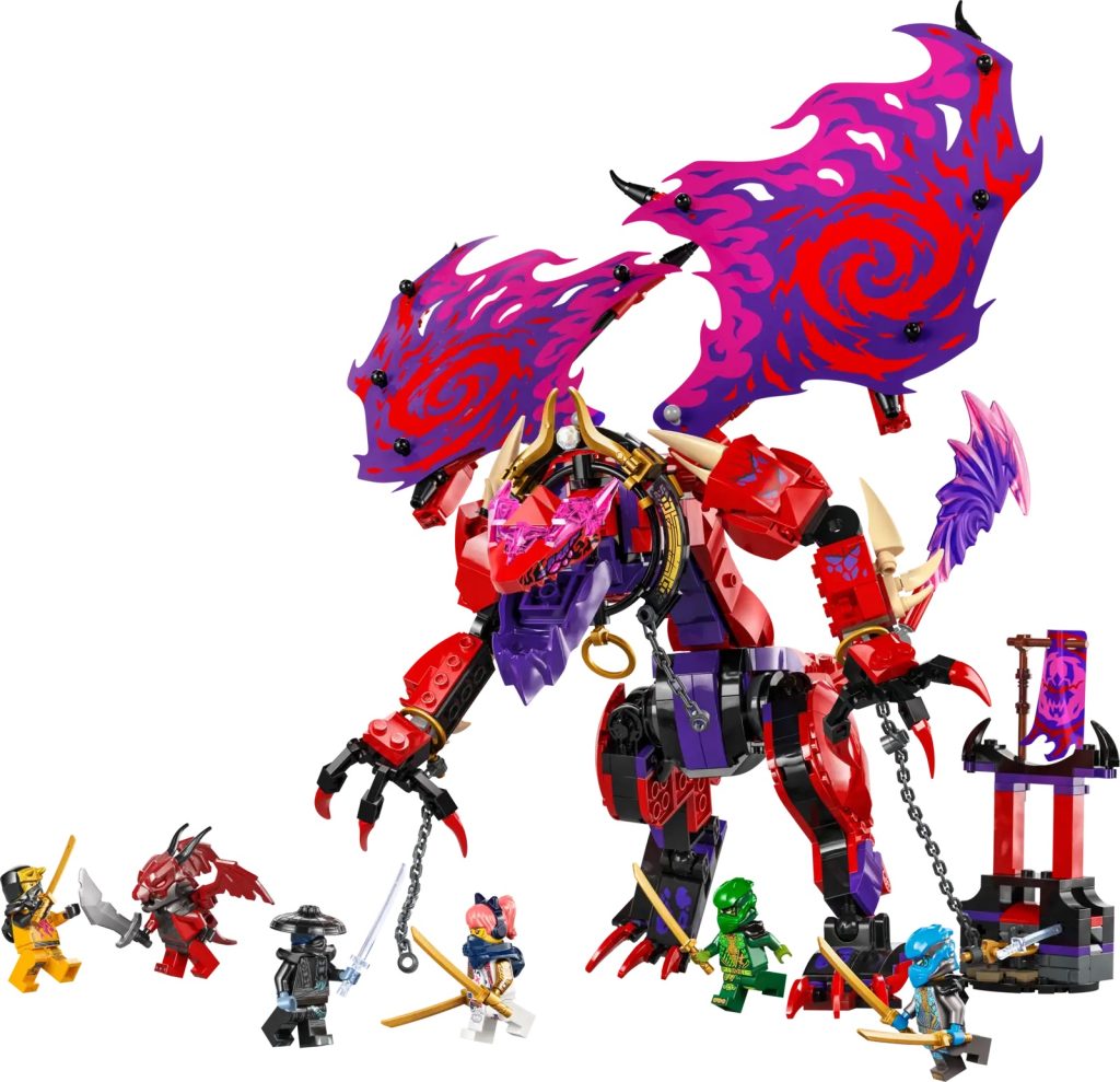 LEGO NINJAGO 71832 Thunderfang Dragon of Chaos  1024x989