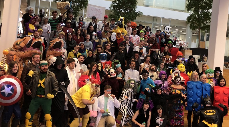 LEGO employees around the world celebrate Halloween