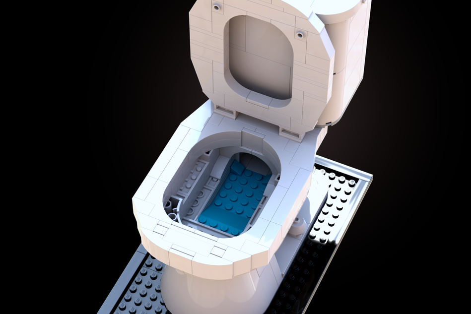 LEGO Ideas The Toilet 3