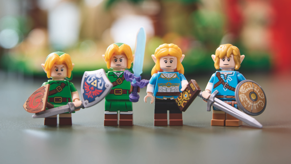 LEGO 77092 The Legend of Zelda The Great Deku Tree minifigures featured 1024x576