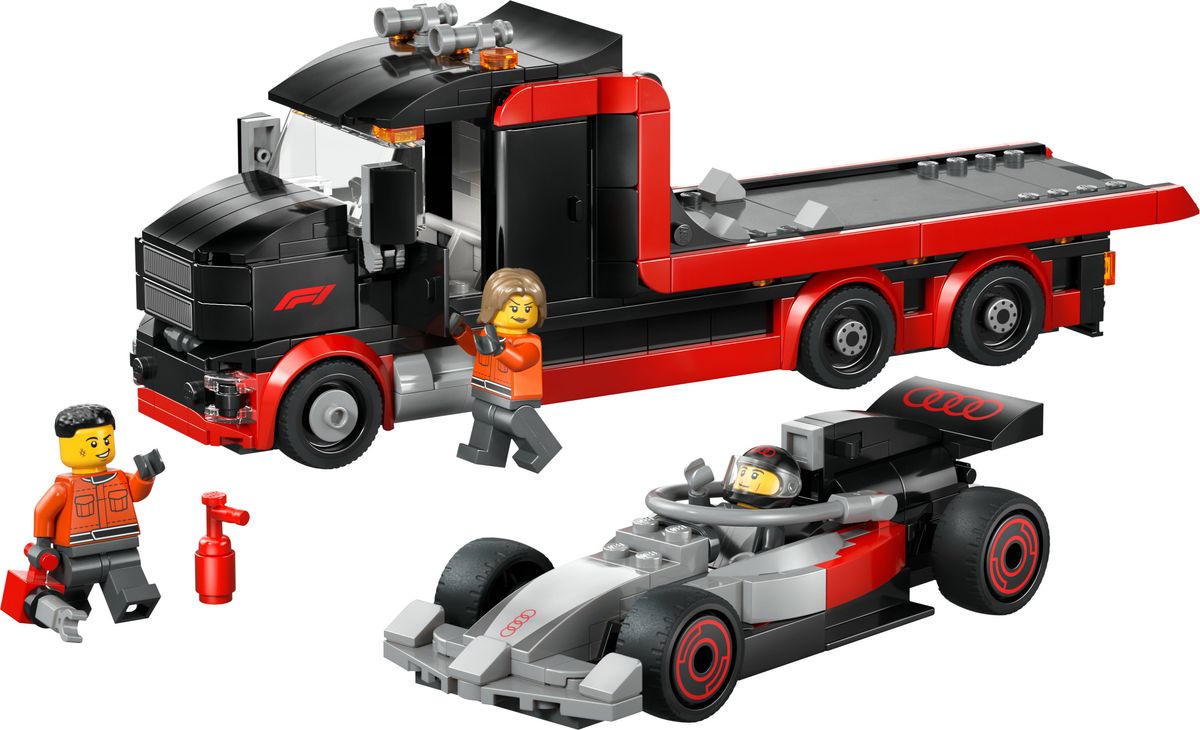 LEGO City 60493 F1 Truck with Audi F1 Race Car