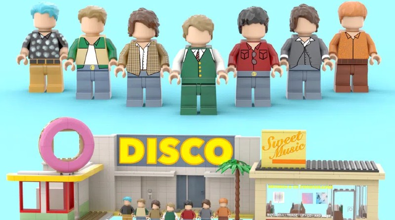 A BTS project has reached 10K supporters on LEGO Ideas