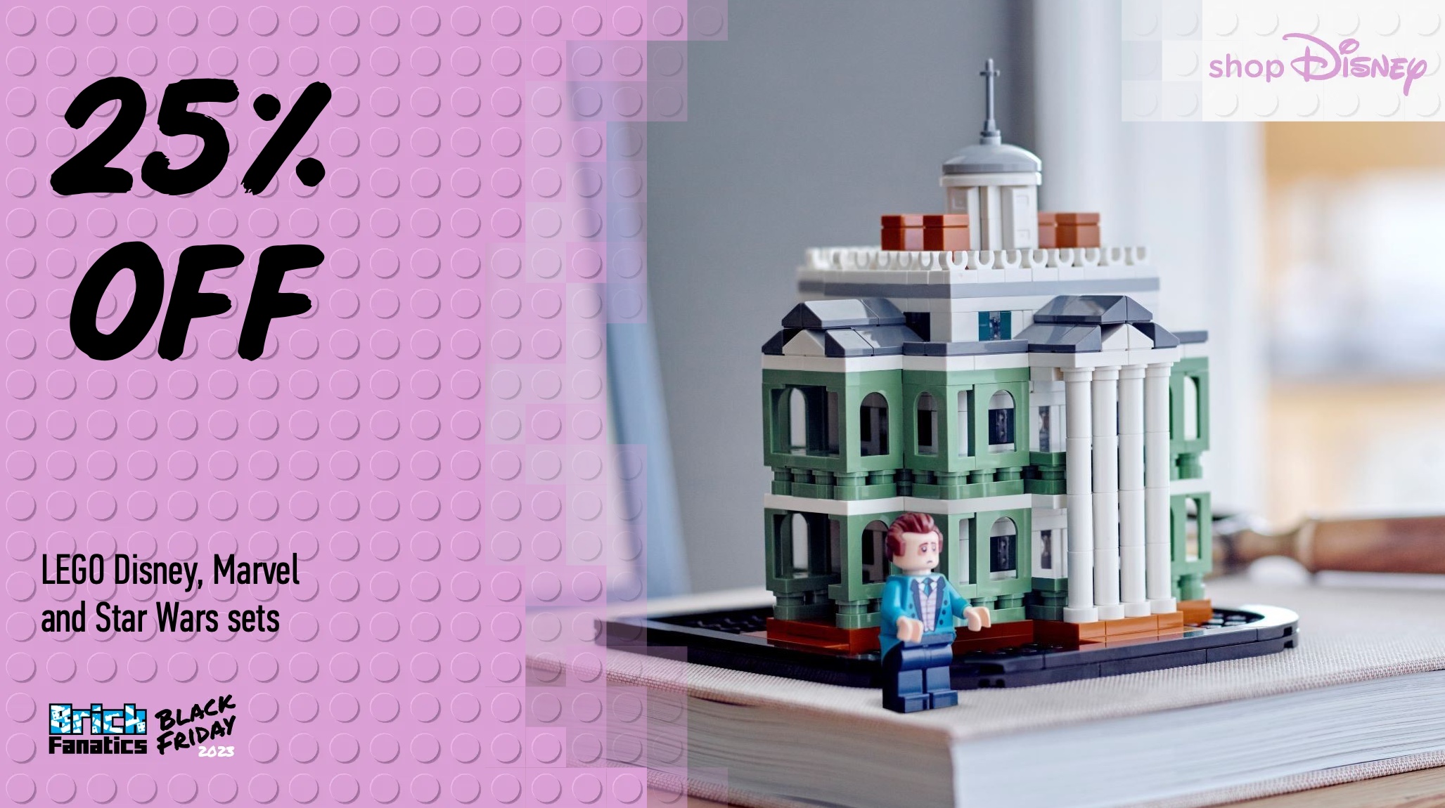 Flash sale: 25% off selected LEGO sets at shopDisney for 48 hours only