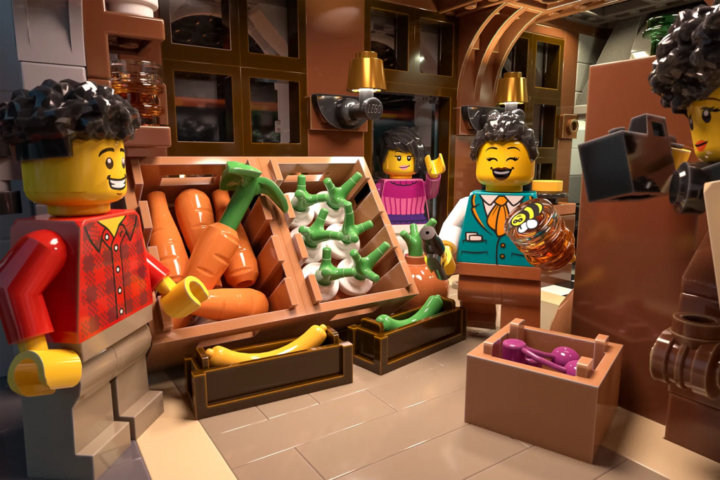 LEGO Ideas Mediterranean Restaurant 6 1024x683