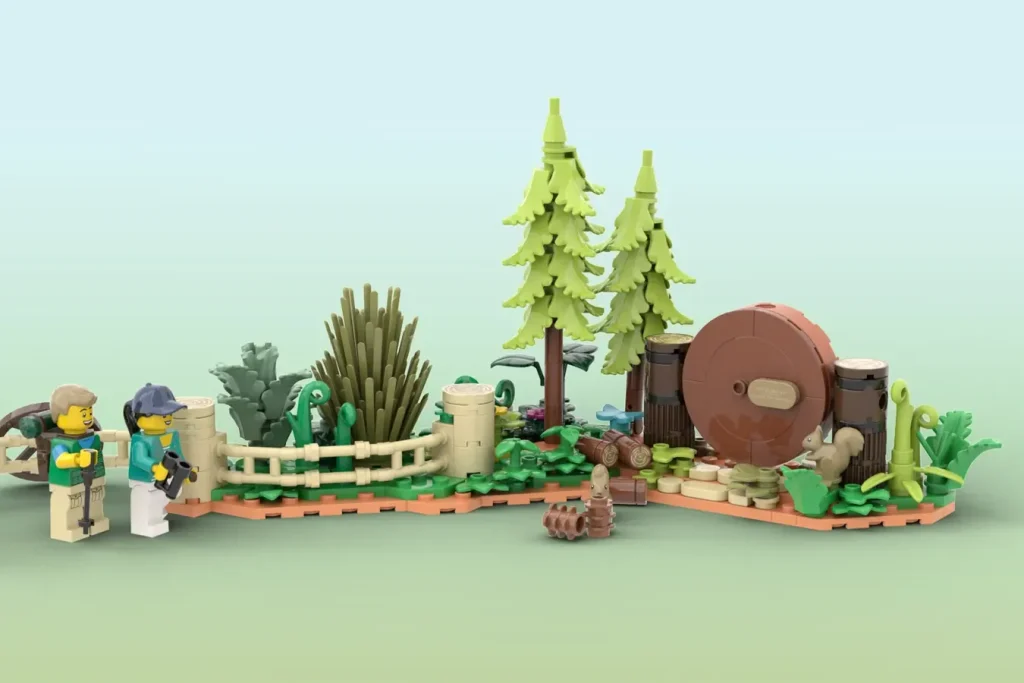 LEGO Ideas sequoia tree trail 5 1024x683