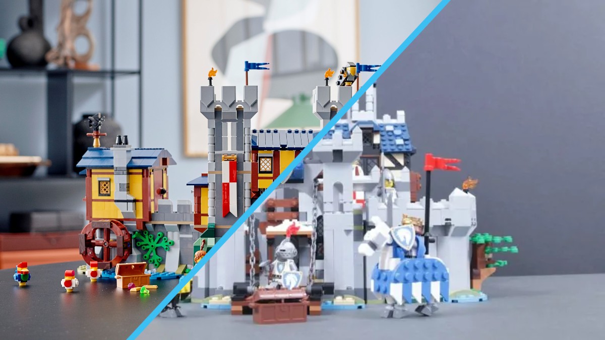 LEGO Creator 3-in-1 castle clash: 31120 vs. 31168