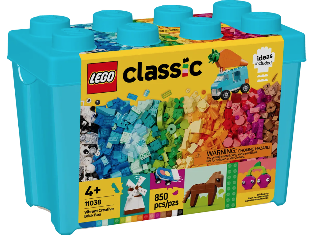 LEGO Classic 11038 Vibrant Creative Brick Box box front 1024x769