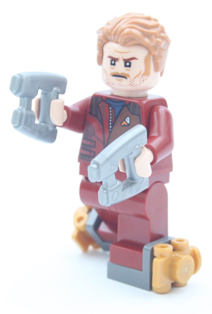 lego marvel 76231 GOTG Advent Calendar review star lord action 694x1024
