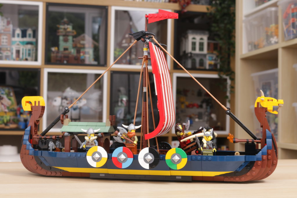 LEGO Creator 3 in 1 31132 Viking Ship and the Midgard Serpent review 21a 1024x683