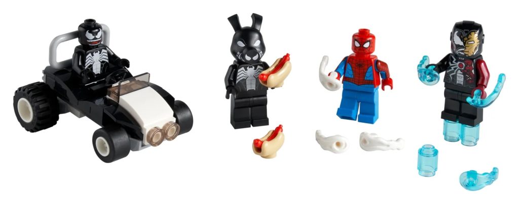 LEGO Marvel 40454 Spider Man versus Venom and Iron Venom
