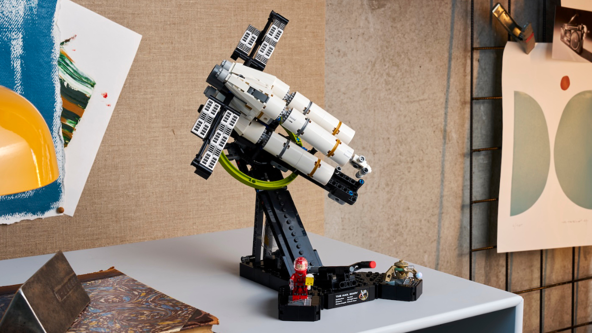 LEGO Project Hail Mary's spin sent its designer back to school