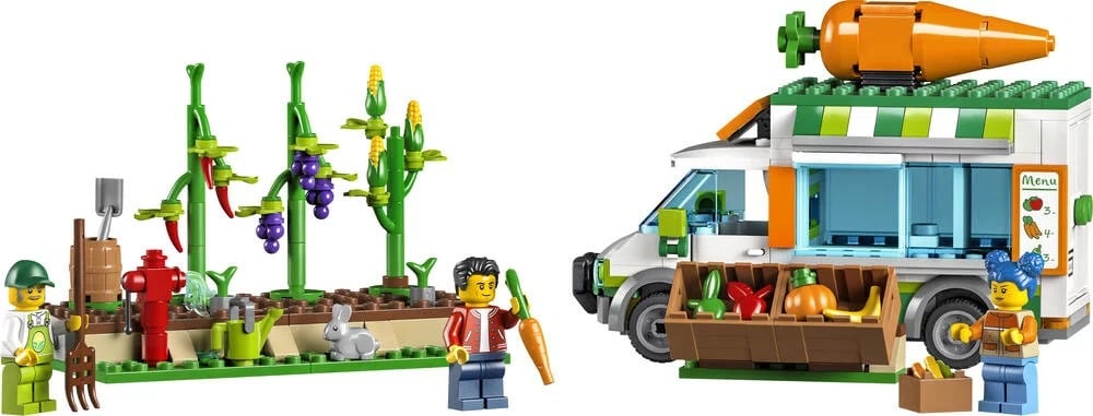LEGO CITY 60345 Vegetable Delivery Truck 3