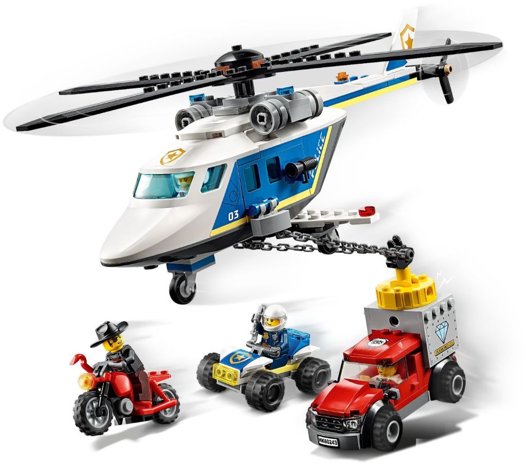 LEGO City 60243 Police Helicopter Chase 2