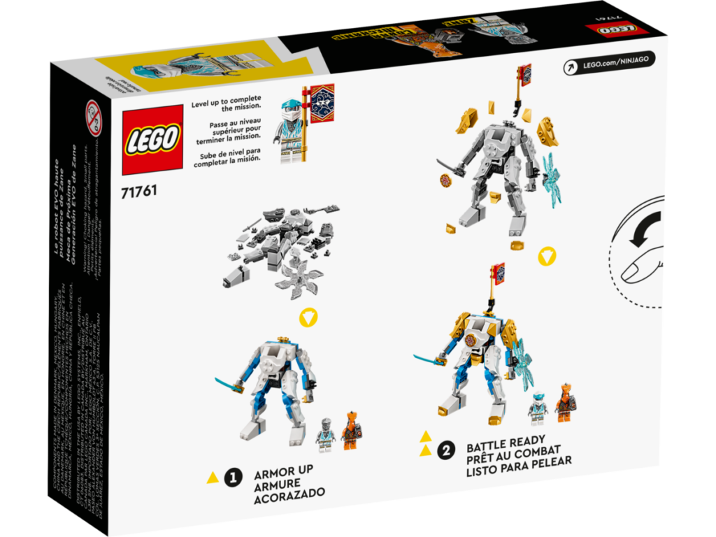 LEGO NINJAGO 71761 Zanes Power Up Mech EVO 3 1024x768