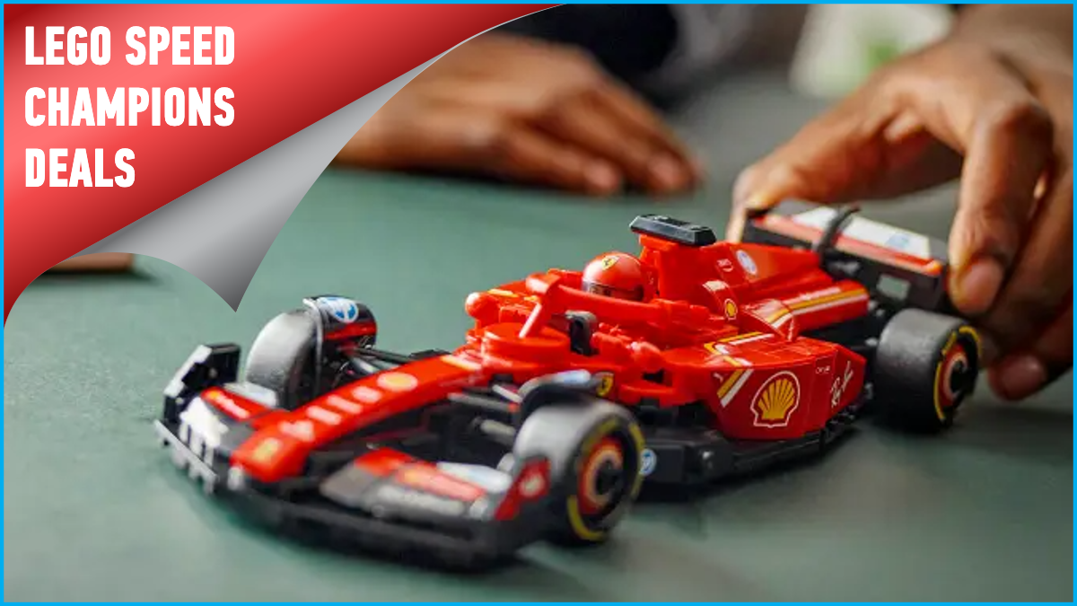 Save £80 on full grid of LEGO Speed Champions F1 cars