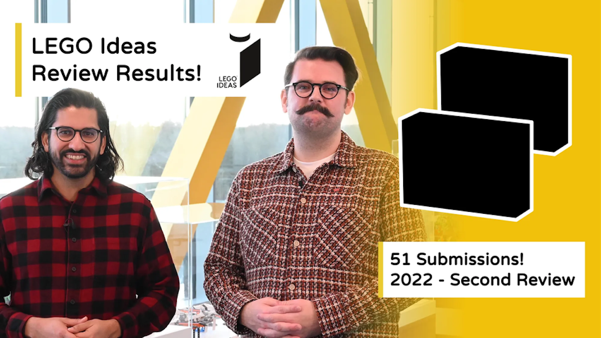 The second LEGO Ideas 2022 review results have been officially announced
