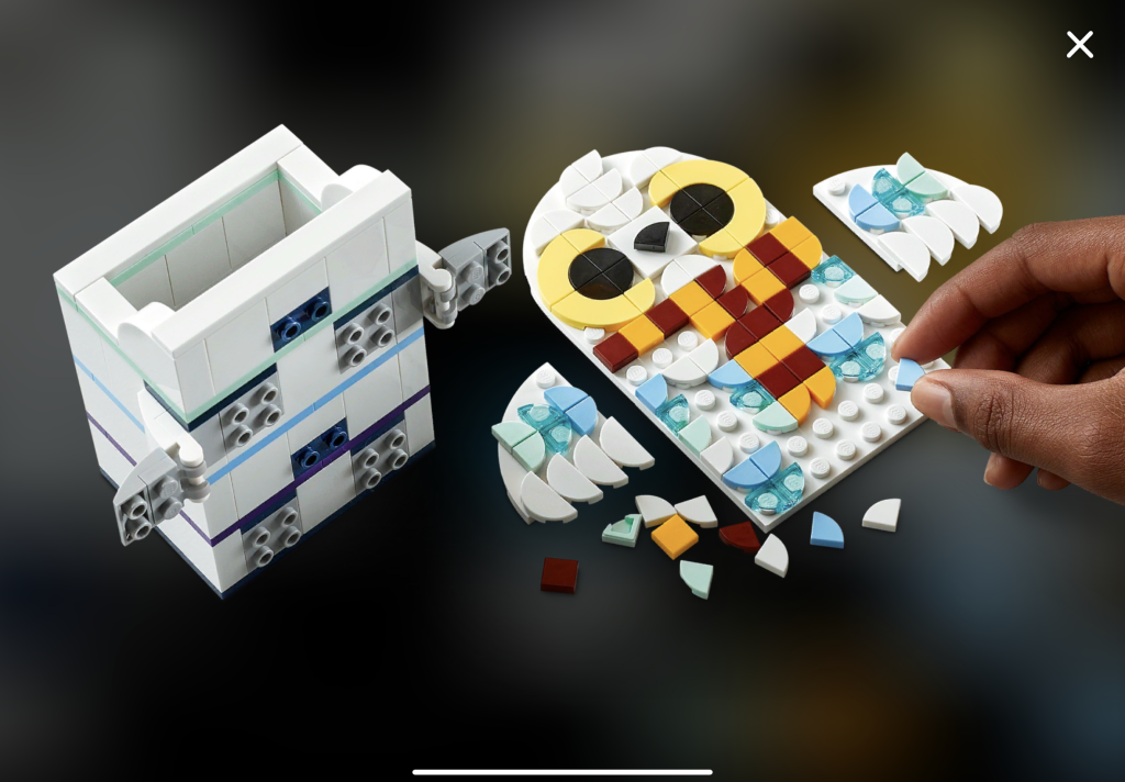 LEGO Harry Potter DOTS 41809 Hedwig Pencil Holder 5 1024x712