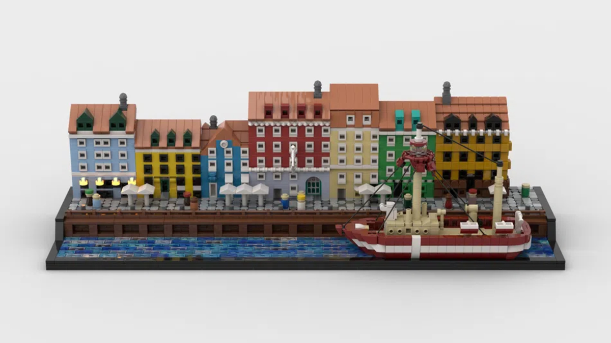 Take a stroll in LEGO Copenhagen with the latest 10K Ideas project
