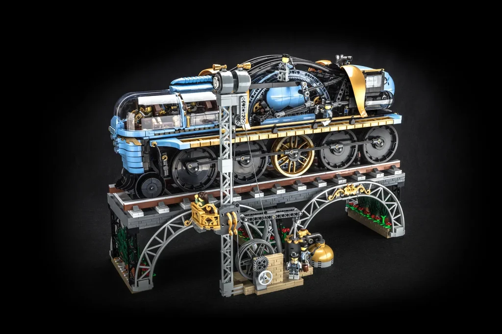 LEGO Ideas Embarking the Steam Railcar 1024x682