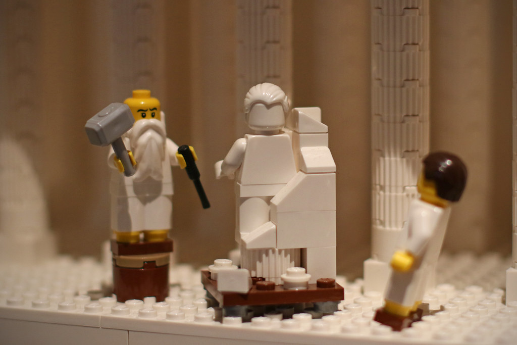 Brick Pic of the Day: Michelangelo's Statue of David