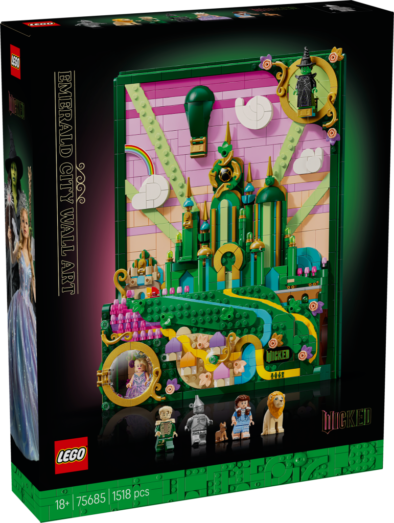 LEGO Wicked 75685 Emerald City Wall Art 1 771x1024