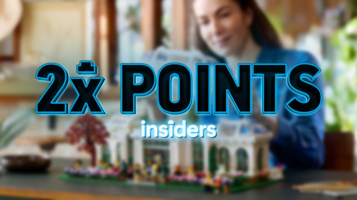 LEGO Insiders can earn double points right now, as well as a festive GWP