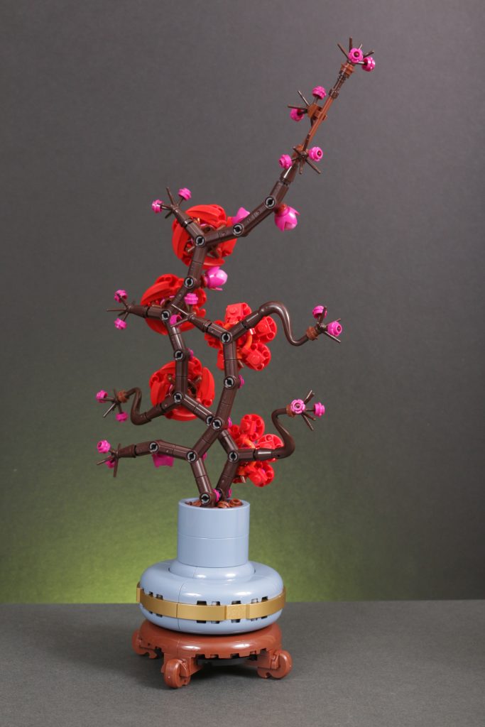 LEGO Botanical Collection 10368 Chrysanthemum and 10369 Plum Blossom review 4 683x1024