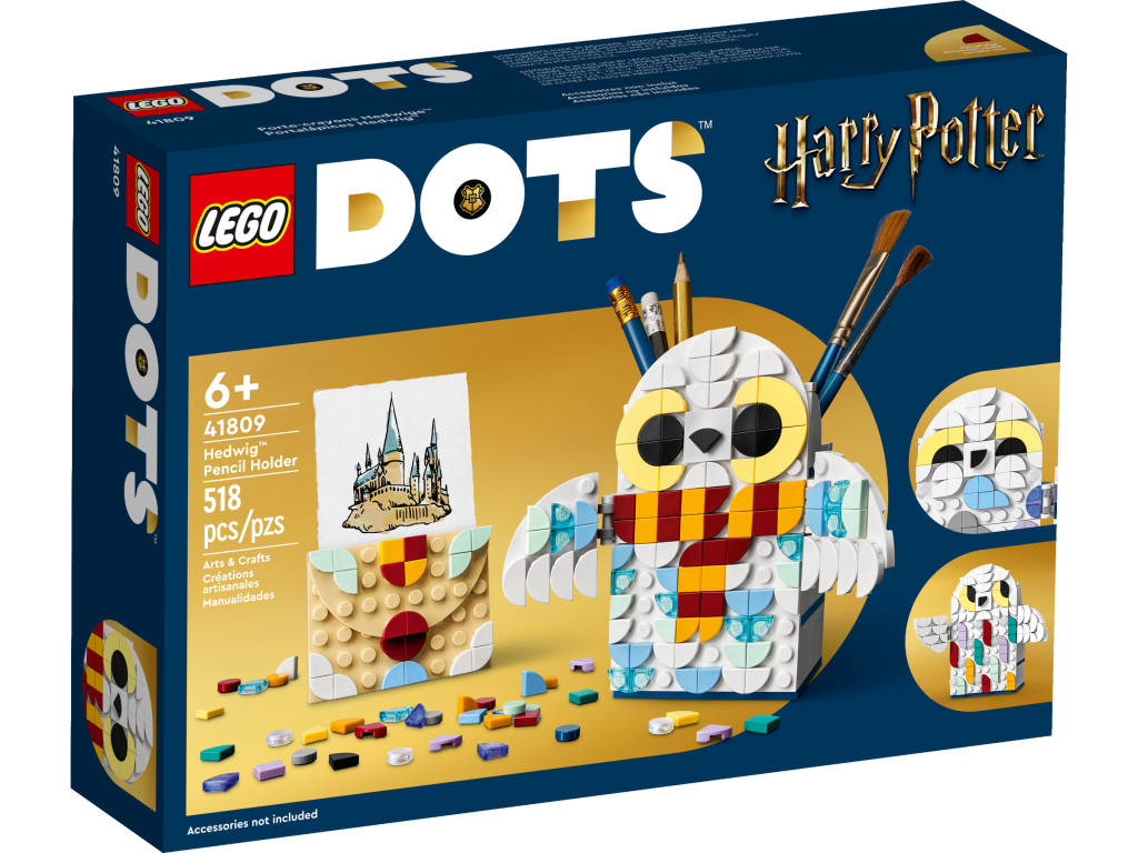 LEGO Harry Potter DOTS 41809 Hedwig Pencil Holder official 1 1024x768