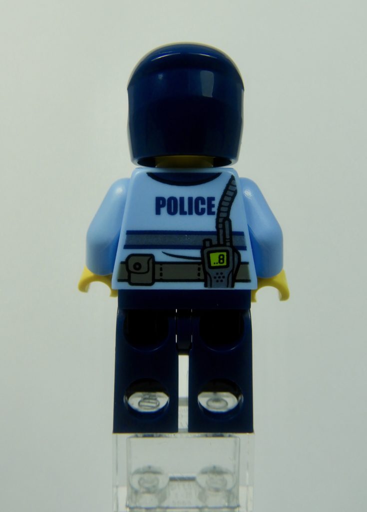 LEGO CITY 60292 Town Center Minifigure Police Back