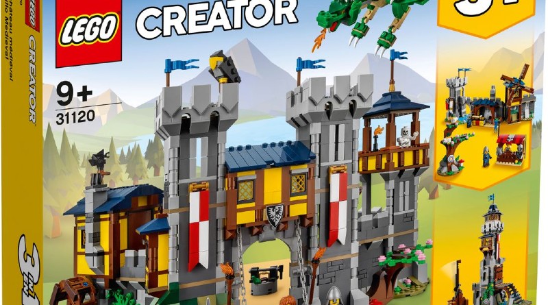 Castle fans rejoice, LEGO Creator 31120 Medieval Castle revealed