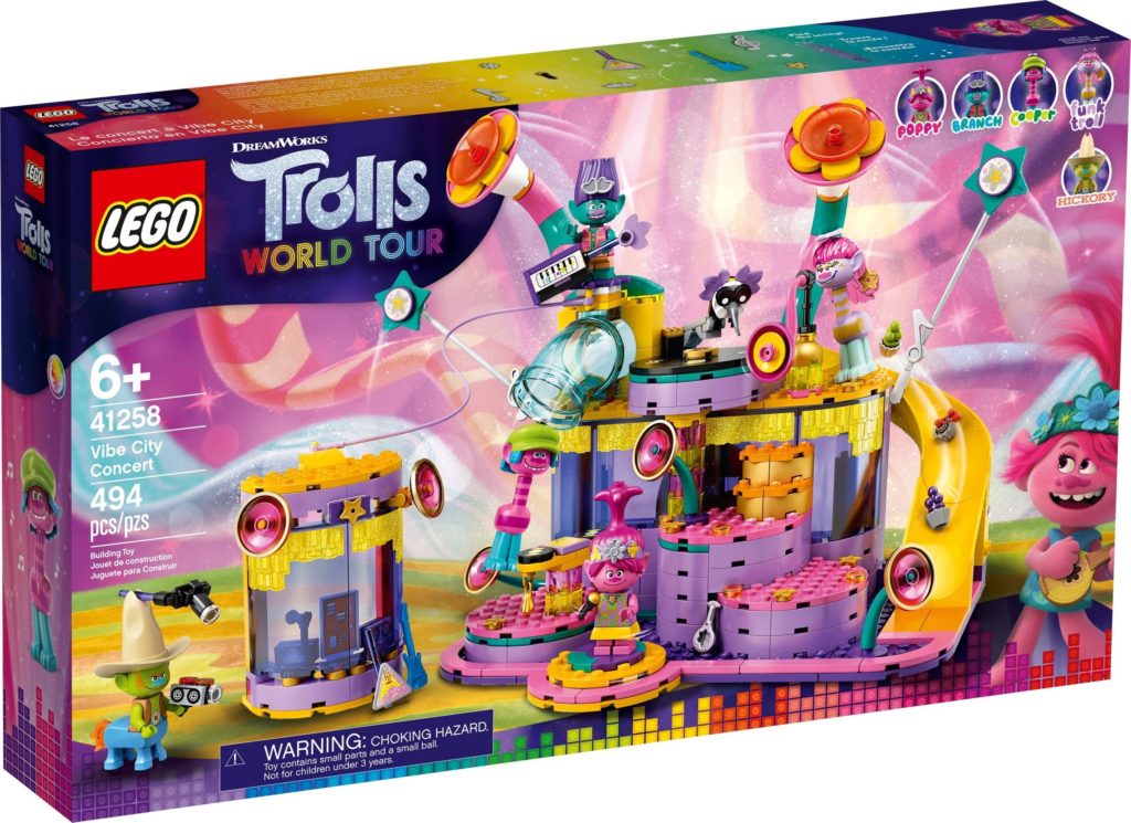 LEGO Trolls World Tour 41258 Vibe City Concert 2