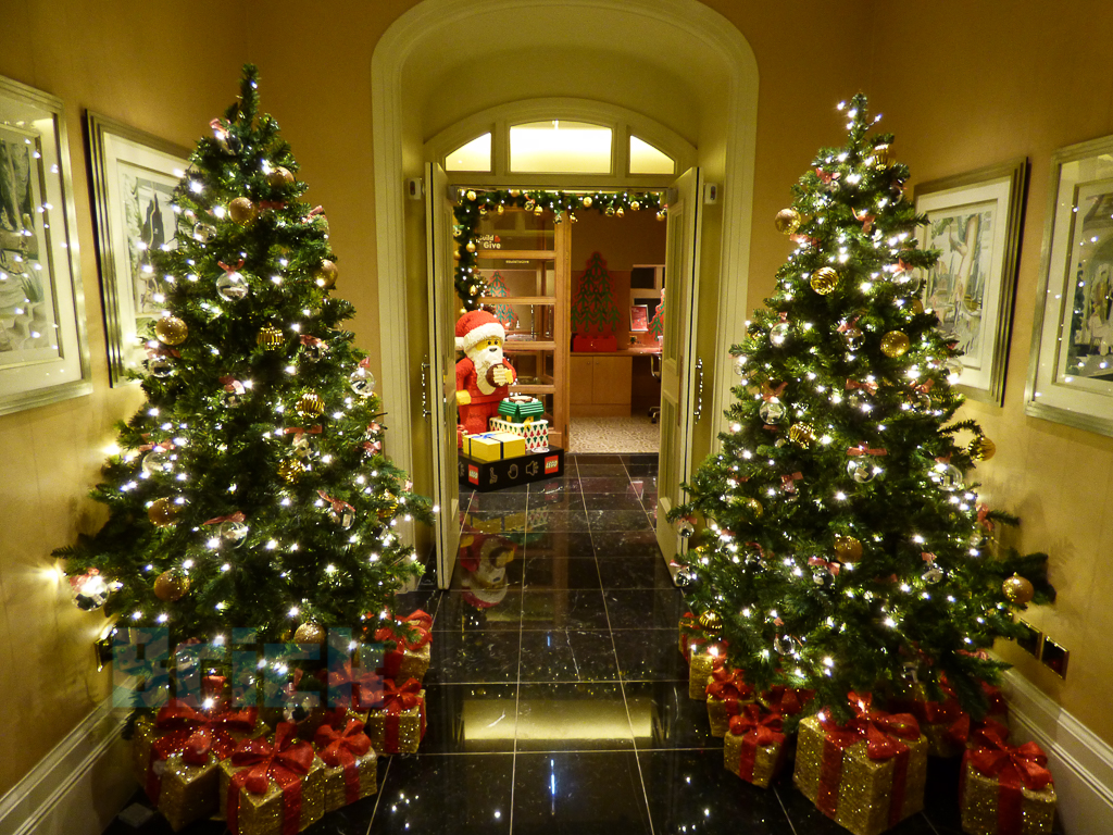 LEGO Twelve Rebuilds of Christmas at The Savoy