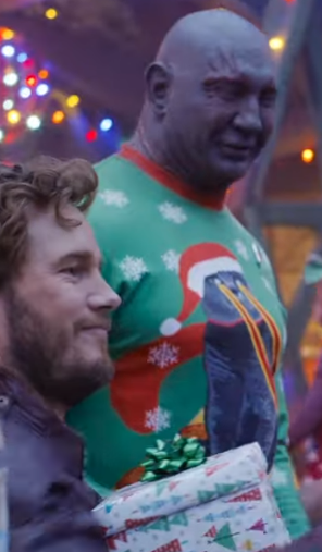 Drax christmas jumper guardians of the galaxy holiday special