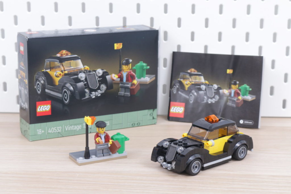 LEGO Creator Expert 40532 Vintage Taxi gift with purchase review 1 1024x683