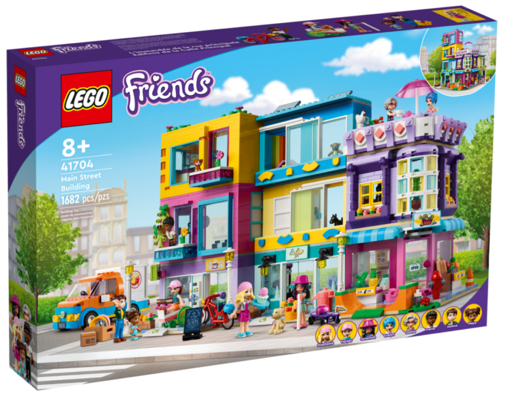 LEGO Friends 41704 Main Street Building box 1024x806