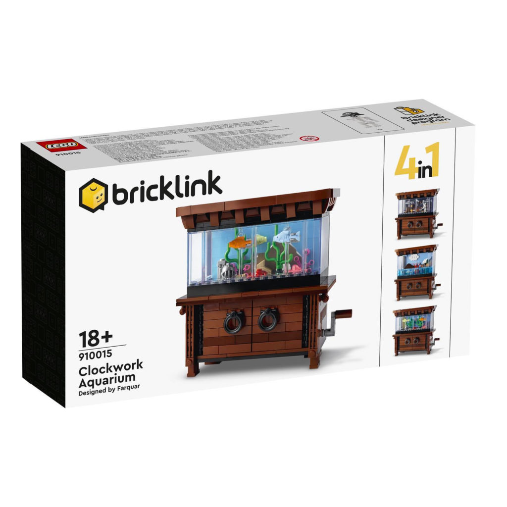 LEGO BrickLink Designer Program 910015 Clockwork Aquarium box art 1024x1024