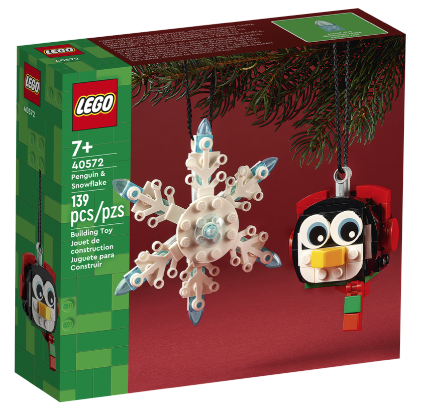 40572 Penguin Snowflake box front