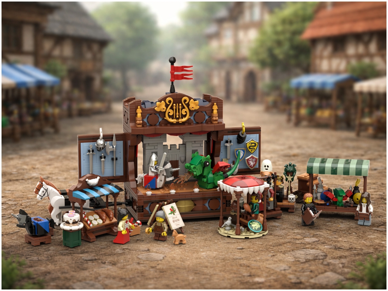 BrickLink Designer Program Series 11 Pageant Wagon